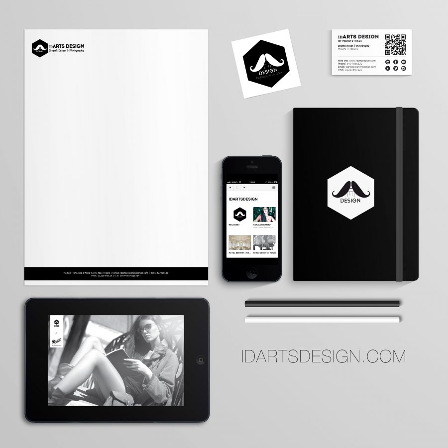 SM Stationary Branding Mock Up (Volume I) A free stationary branding mock up created by Santiago Moreno.